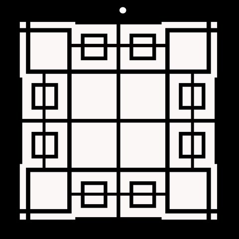 Centre weighted 200 x 200 sm  Memory Maze